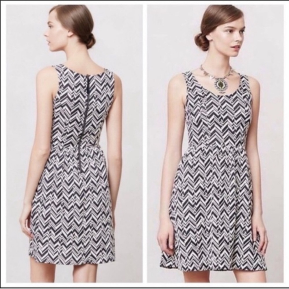 Maeve Caldera Chevron Dress